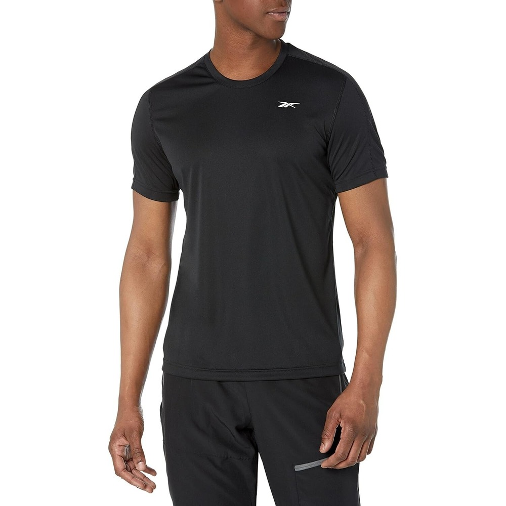 Reebok Men's Workout Ready‎ Tee Black Size S Performance Shirt